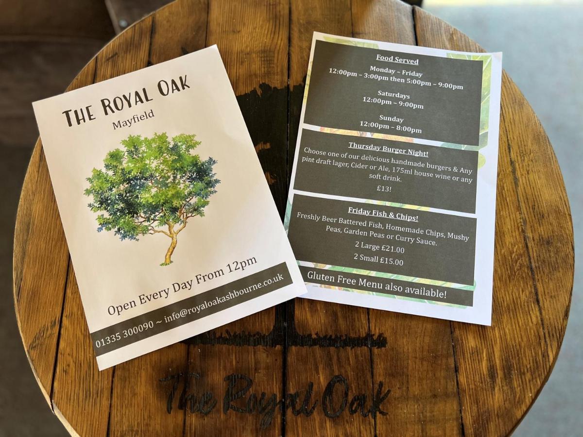 The Royal Oak Bed & Breakfast Ashbourne  Dış mekan fotoğraf